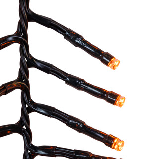 Thumbnail 8: Kurt Adler Kurt Adler 16 Ft. Dual Color LED Cluster Garland Light Set 