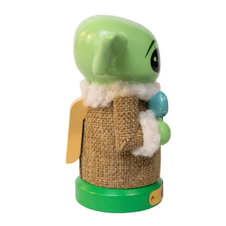 Thumbnail 2: Kurt Adler Kurt Adler Star Wars Little Legends Grogu Nutcracker 