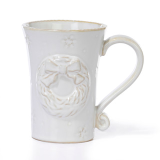 Thumbnail 1: Mud Pie Christmas Wreath Mug  