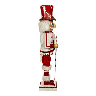 Thumbnail 2: Kurt Adler Kurt Adler 15 in. Peppermint Nutcracker 