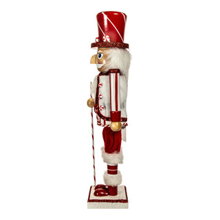 Thumbnail 4: Kurt Adler Kurt Adler 15 in. Peppermint Nutcracker 