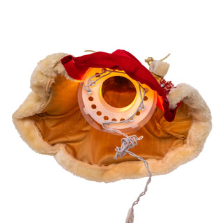 Thumbnail 5: Kurt Adler 16" UL 10-Light Holiday Diamonds Angel Tree Topper 