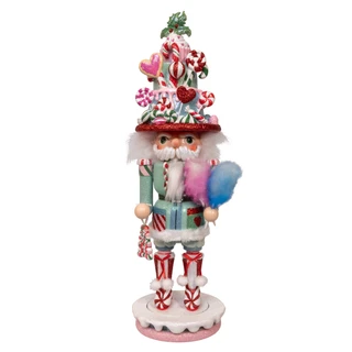 Thumbnail 1: Kurt Adler Hollywood Nutcrackers  Lollipop & Cotton Candy Nutcracker 