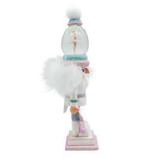 Thumbnail 2: Kurt Adler Hollywood Nutcrackers Ballet With Water Globe Hat Nutcracker 