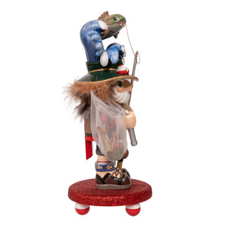 Thumbnail 2: Kurt Adler Kurt Adler 12 in. Hollywood Nutcrackers Fisherman Nutcracker 