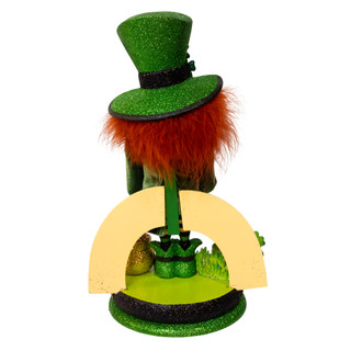 Thumbnail 2: Kurt Adler Hollywood Nutcrackers 13 in. Irish Leprechaun Nutcracker 