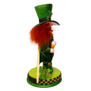 Thumbnail 3: Kurt Adler Hollywood Nutcrackers 13 in. Irish Leprechaun Nutcracker 