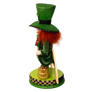Thumbnail 6: Kurt Adler Hollywood Nutcrackers 13 in. Irish Leprechaun Nutcracker 