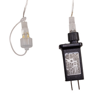 Thumbnail 6: Kurt Adler 240L Classic White Micro LED Copper Wire Cluster Garland 
