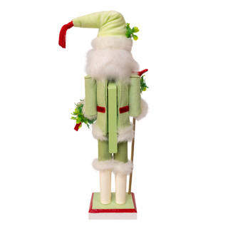 Thumbnail 4: Kurt Adler Kurt Adler 15 in. Mistletoe Kisses Santa Nutcracker 