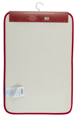 Thumbnail 2: Motif  2 Pc Luxury Velvet Foam Christmas Nutcracker Bath Mat  