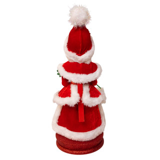 Thumbnail 2: Kurt Adler Hollywood Nutcrackers  15 in. Mrs. Christmas Nutcracker 