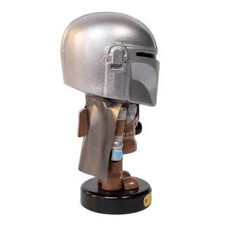 Thumbnail 3: Kurt Adler Kurt Adler Star Wars Little Legends Mandalorian Nutcracker 