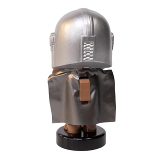 Thumbnail 5: Kurt Adler Kurt Adler Star Wars Little Legends Mandalorian Nutcracker 