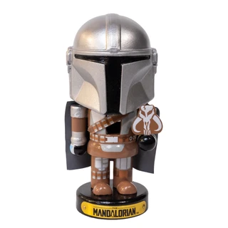 Thumbnail 1: Kurt Adler Kurt Adler Star Wars Little Legends Mandalorian Nutcracker 