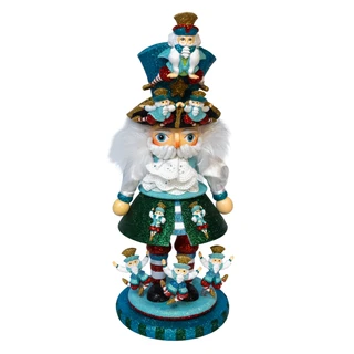 Thumbnail 1: Kurt Adler  Hollywood Nutcrackers  15 in. 10 Lords A Leaping Nutcracker 