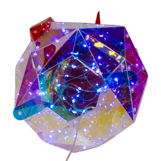 Thumbnail 6: Kurt Adler Kurt Adler 16.1" Superbright LED Lighted Holographic Snowman 