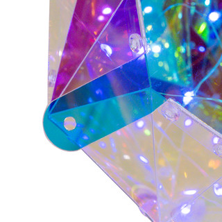 Thumbnail 7: Kurt Adler Kurt Adler 16.1" Superbright LED Lighted Holographic Snowman 