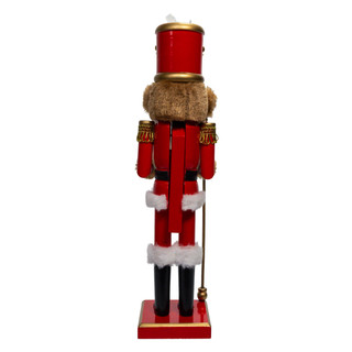 Thumbnail 5: Kurt Adler Kurt Adler 15 in. Teddy Bear Soldier Nutcracker 