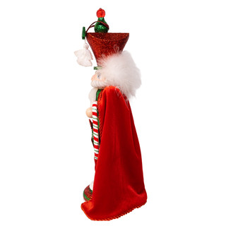 Thumbnail 4: Kurt Adler Hollywood Nutcrackers  16 in. Candy Cane Soldier Nutcracker 
