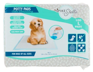 Thumbnail 1: Spike & Stella 100 Pk Large Dog Potty Pads  