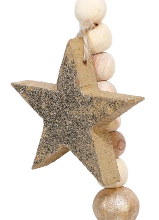 Thumbnail 2: Magical Season 64 in Christmas Tree, Stars, & Bells Garland Decor 