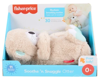 Thumbnail 1: FISHER PRICE Calming Sensory Sooth 'n Snuggle Otter Plush 