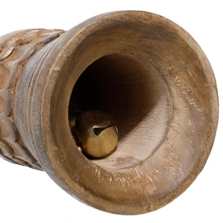 Thumbnail 2: Magical Season 8 In Wooden Bell Christmas Accent  