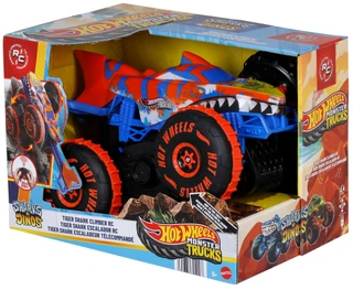 Thumbnail 1: Mattel Remote Control Hot Wheels Tiger Shark Climber Truck 