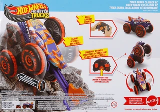 Thumbnail 2: Mattel Remote Control Hot Wheels Tiger Shark Climber Truck 