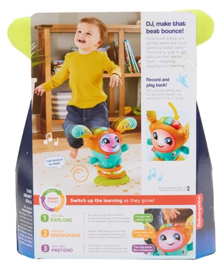 Thumbnail 2: FISHER PRICE DJ Bouncin Beats Learning Toy  