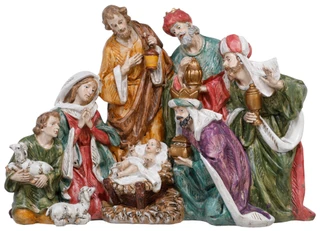 Thumbnail 1: Magical Season 16.5 In Polyresin Christmas Nativity Scene Decor  