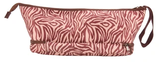 Thumbnail 2: Dwell Studios 13x7 Zebra Print Hair Styling Tool Storage Bag 