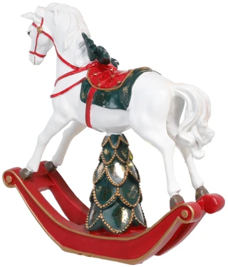 Thumbnail 2: Magical Season 12x3x13 Rocking Horse Christmas Accent 