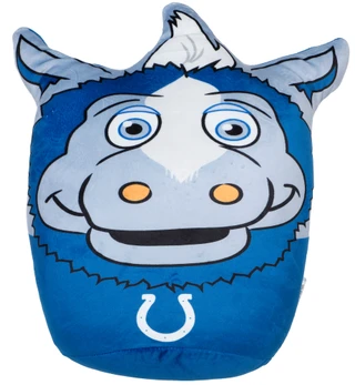 Thumbnail 1: INDIANAPOLIS COLTS 13x18 Indianapolis Colts Plushie Mascot Pillow 