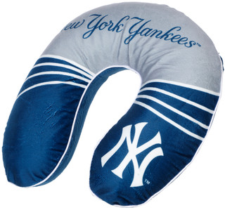 Thumbnail 2: Major League Baseball New York Yankees Memory Foam Relaxation Neck Pillow 