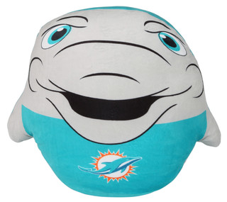 Thumbnail 1: Miami Dolphins Miami Dolphins Plushie Mascot Pillow 