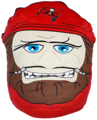 Thumbnail 1: Tampa Bay Buccaneers Tampa Bay Buccaneers Plushie Mascot Pillow 