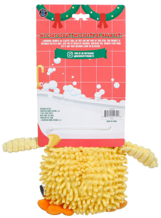 Thumbnail 2: Bow Wow Pet Christmas Quacky Duck Dog Toy  