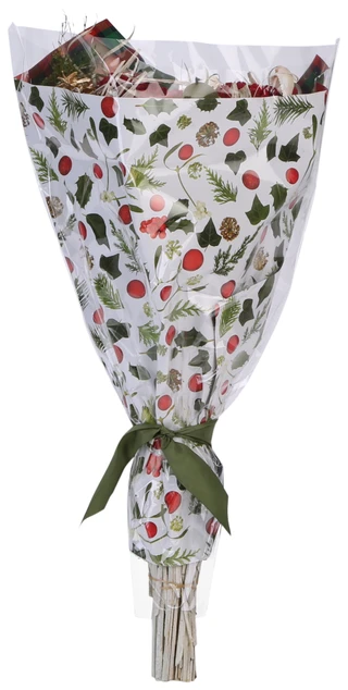 Thumbnail 1: Nature's Expressions Botanicals Handcrafted Luxury Christmas Shell Bouquet  