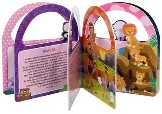 Thumbnail 2: Page Publications First Bible Stories for Girls Carry Along Book 