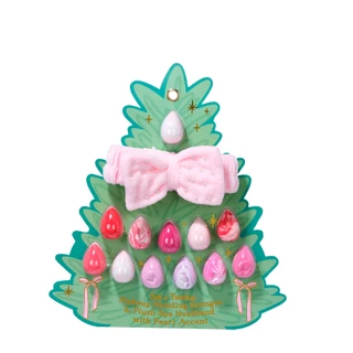 Thumbnail 1: MAISON DE BASE 12 Pk Makeup Blending Sponges & Plush Spa Headband 