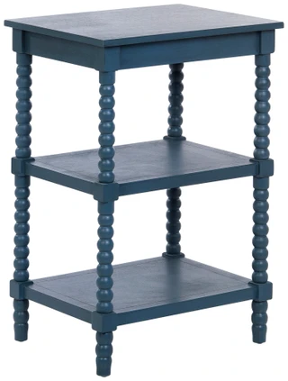 Thumbnail 1: XIAMEN HOME & NATURE 19x30 Wooden Tiered Accent Table  