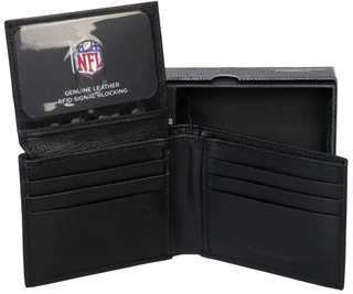 Thumbnail 2: NFL Genuine Leather RFID Debossed Tampa Bay Buccaneers Wallet 