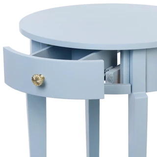Thumbnail 2: XIAMEN HOME & NATURE 24 in Round Accent Table w/ Drawer 