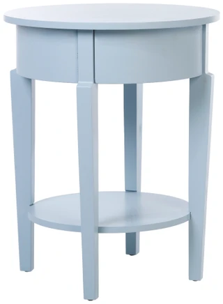 Thumbnail 3: XIAMEN HOME & NATURE 24 in Round Accent Table w/ Drawer 