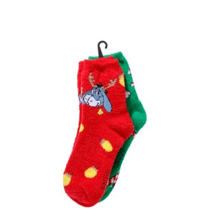 Thumbnail 2: Disney Winnie The Pooh  2 Pk Disney Winnie The Pooh Christmas Cozy Crew Socks  