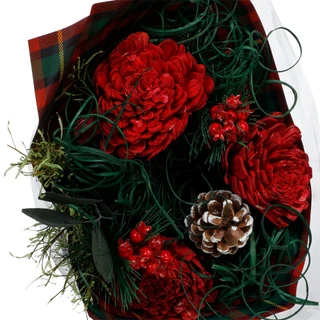 Thumbnail 2: Nature's Expressions Botanicals Handcrafted Luxury Christmas Bouquet  