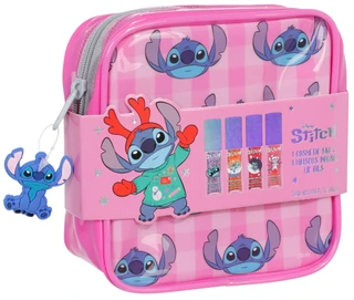 Thumbnail 2: Disney 4 Pk Christmas Hibiscus Infused Lip Oils w/ Cosmetic Bag 