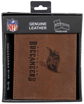 Thumbnail 1: NFL Tampa Bay Buccaneers Genuine Leather RFID Wallet 